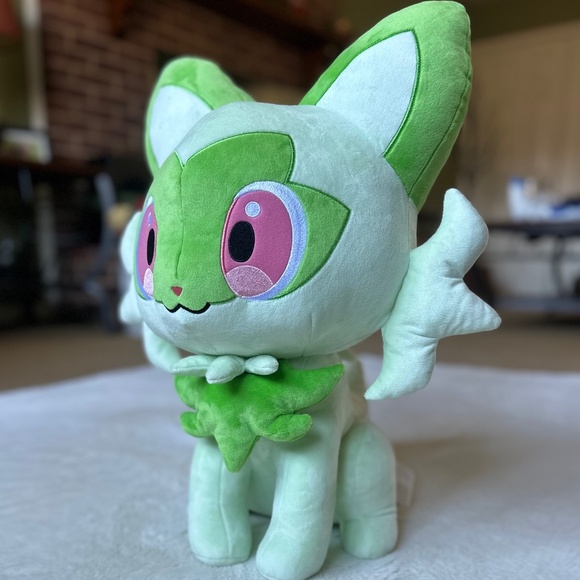 NWT PokemonCenter Sprigatito 20" Pokemon Plush Nintendo Anime - Picture 1 of 7